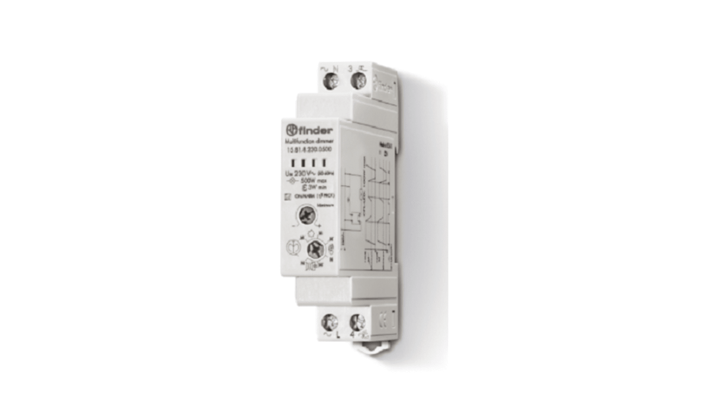 Interruptor Atenuable Finder 158182300500, 500W, 230V ac