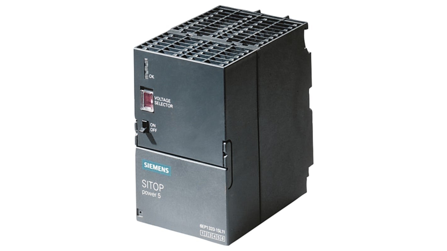 Alimentatore Siemens, 24V cc, 2A, 110V cc, 64W