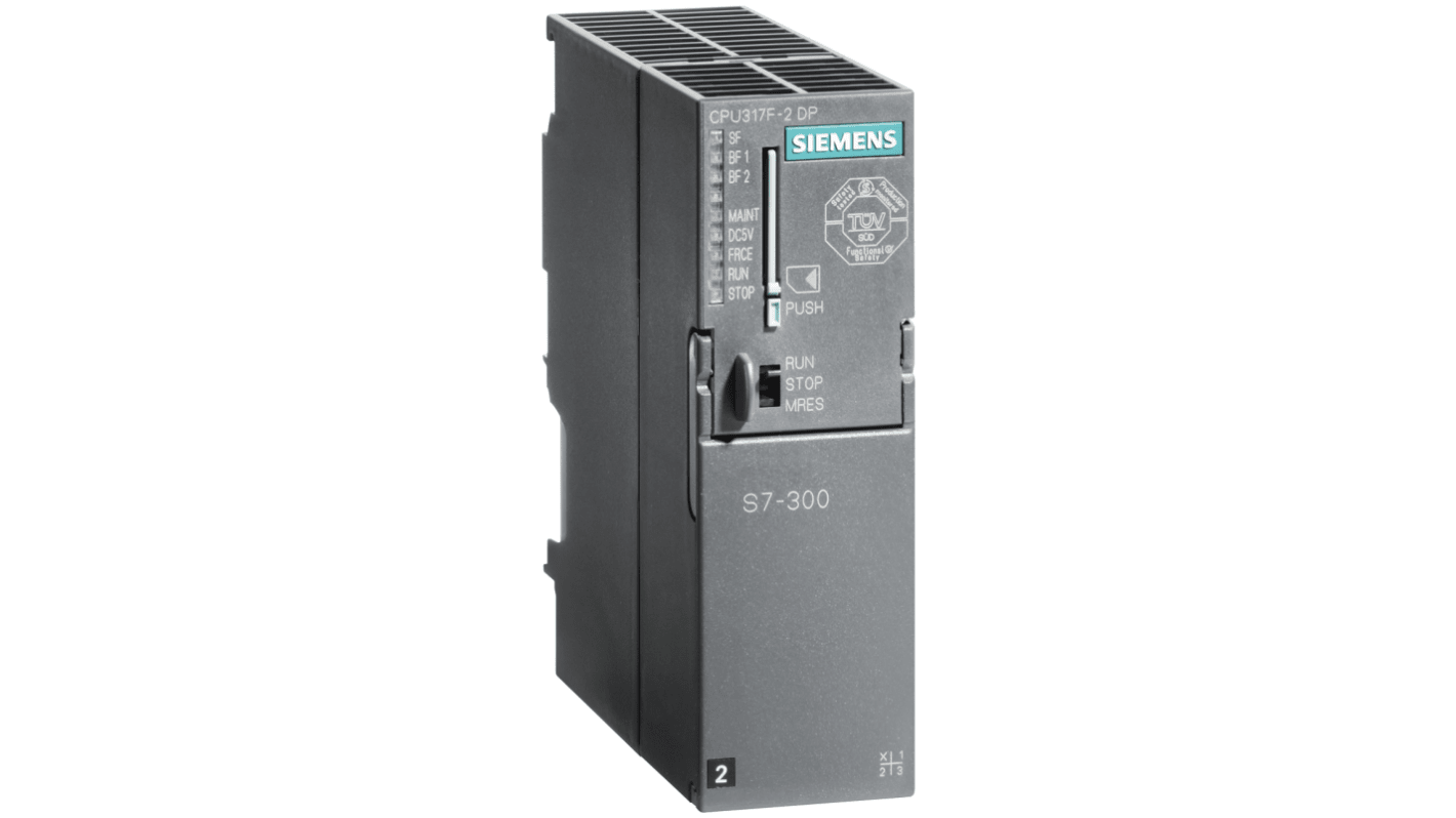 Siemens SIPLUS S7-300 Series PLC CPU for Use with ACS 400, Digital Output, 16-Input, Digital Input