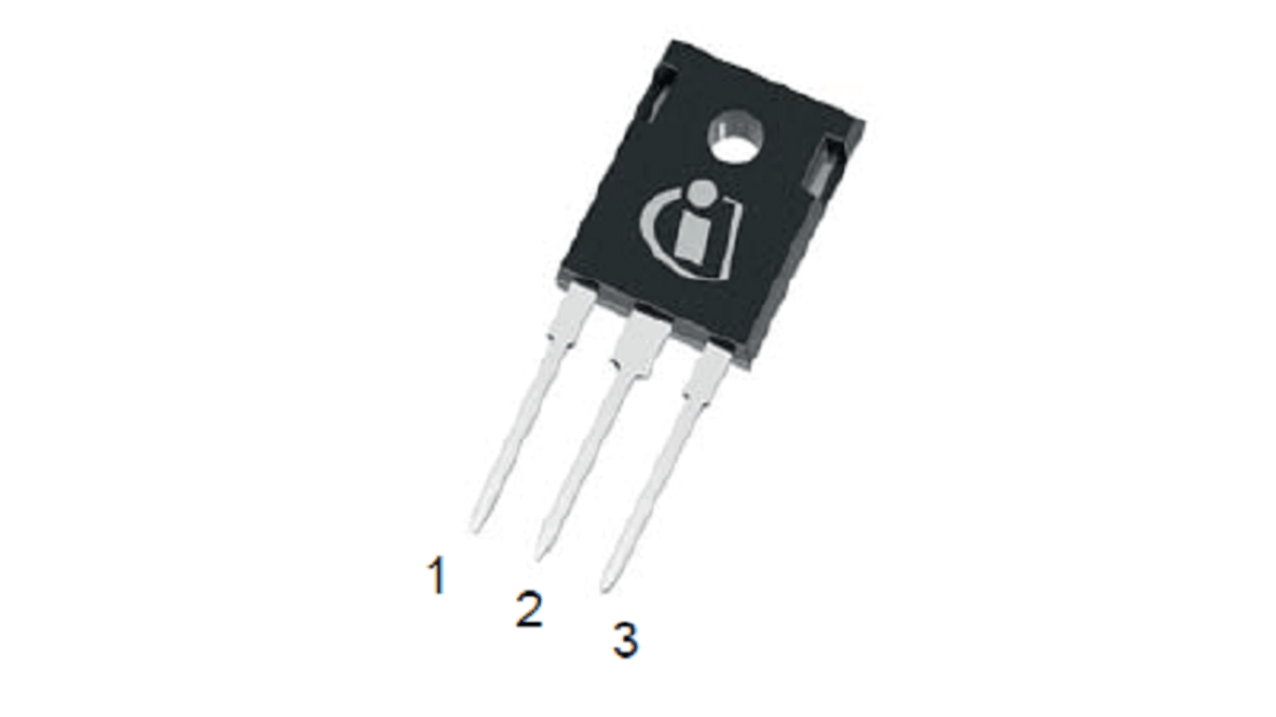 Diodo raddrizzatore e Schottky Infineon, Su foro, 30A, 650V, PG-TO247-3