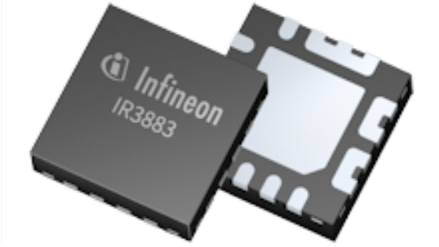 Infineon 電圧レギュレータ 同期ステップダウン電圧レギュレータ 昇圧 0.5 → 5 V, IR3883MTRPBF