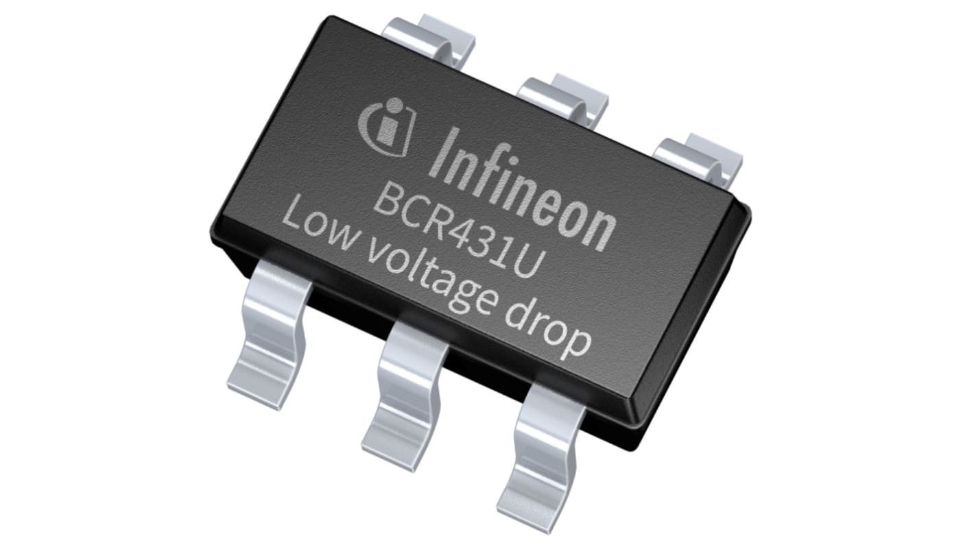 Infineon LED meghajtó IC 60μA, 6 → 42 V