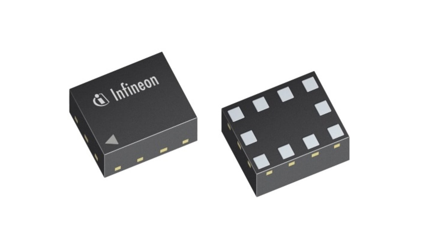 Interruttore di alimentazione Infineon High side, 3,6 V, 120μA