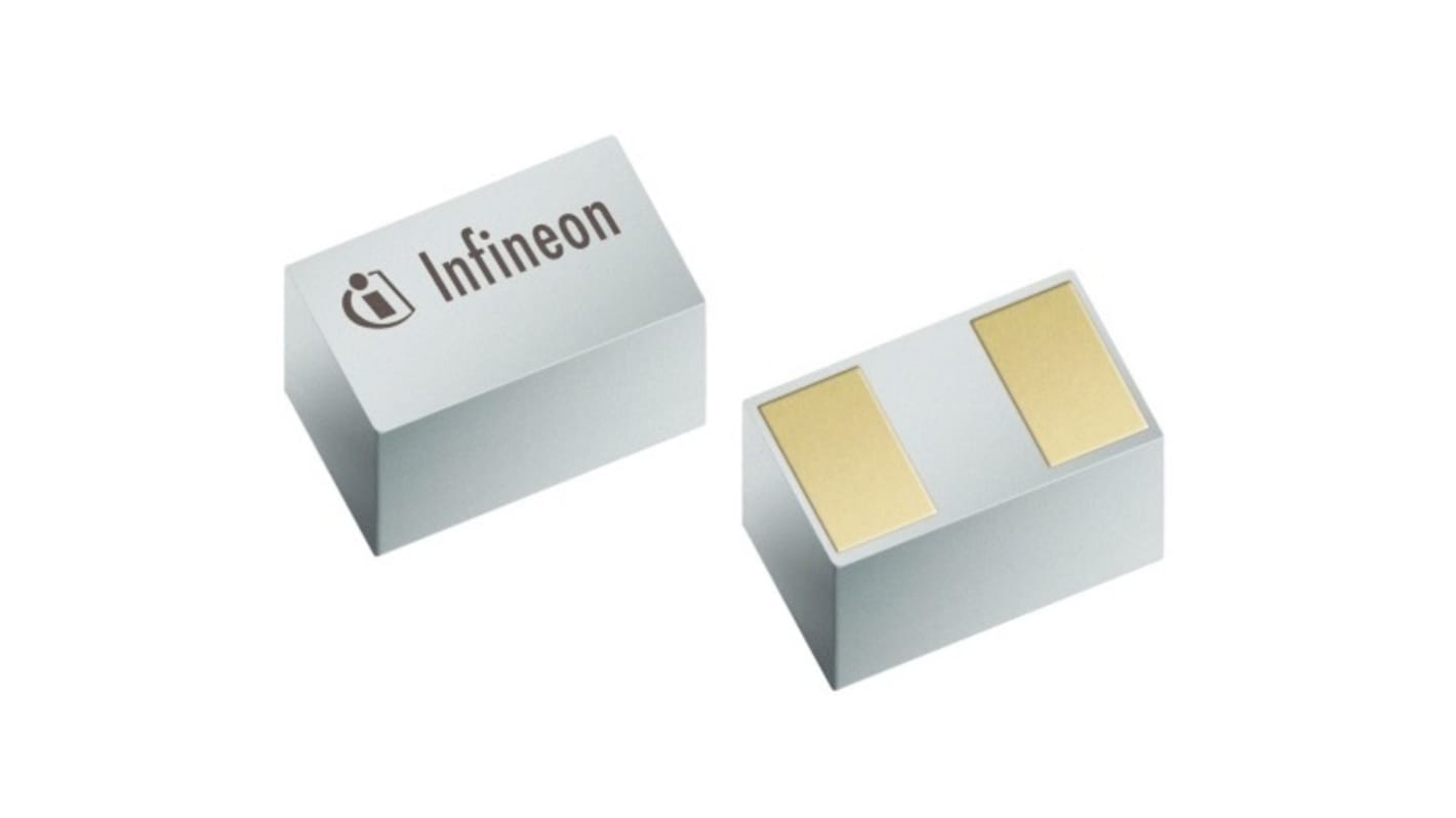 Infineon ESD保護ダイオード, 双方向, 基板実装, 6V, ESD241B1W0201E6327XTSA1