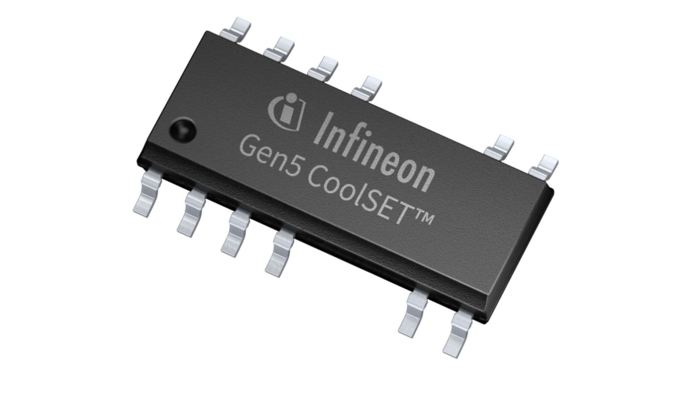 Infineon, Resonant Controller 12-Pin, PG-DSO-12 ICE5QR2280BGXUMA1