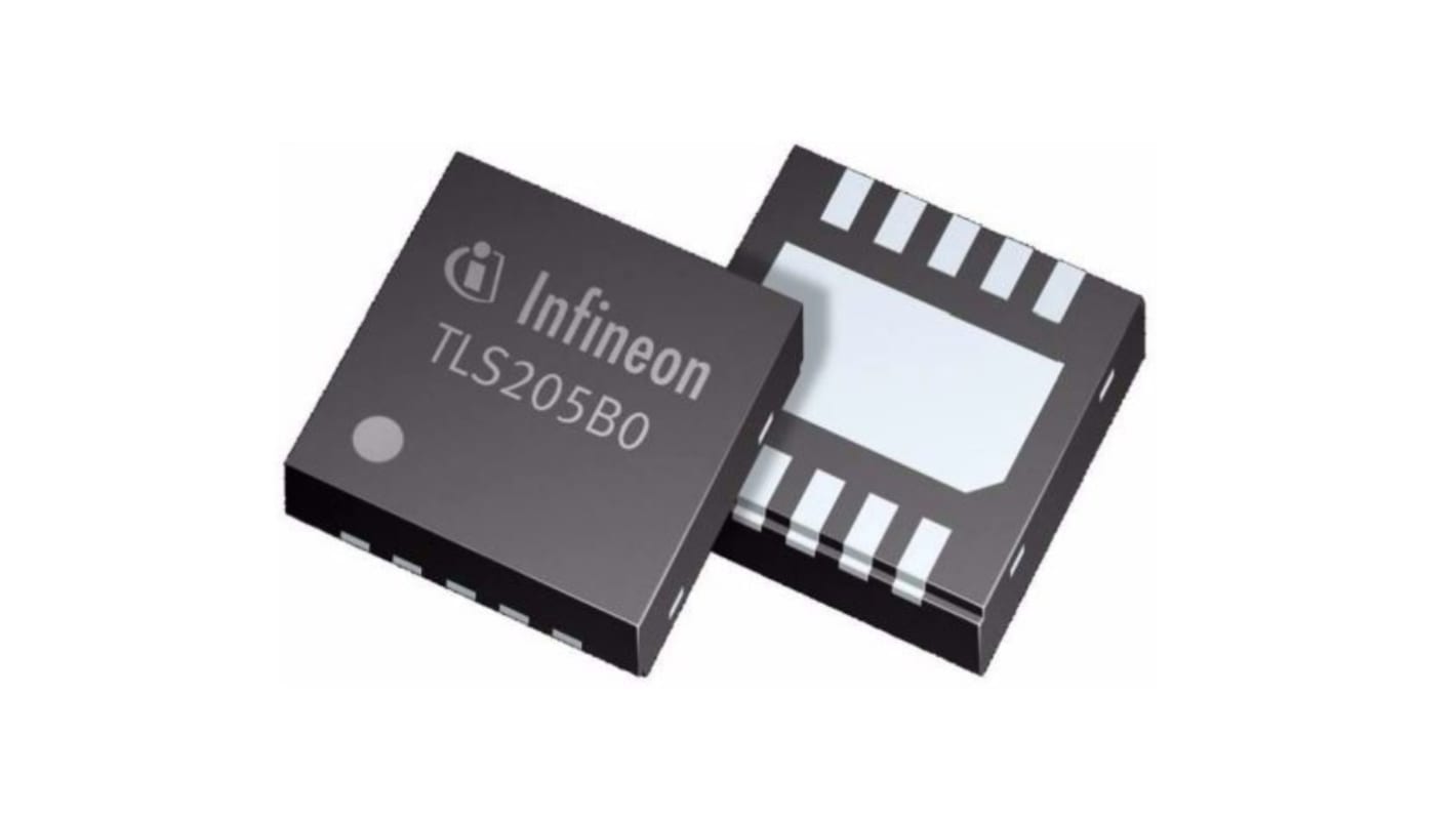 Infineon 電圧レギュレータ リニア電圧 低ドロップアウト 3.3 V, TLS205B0LDVXUMA1