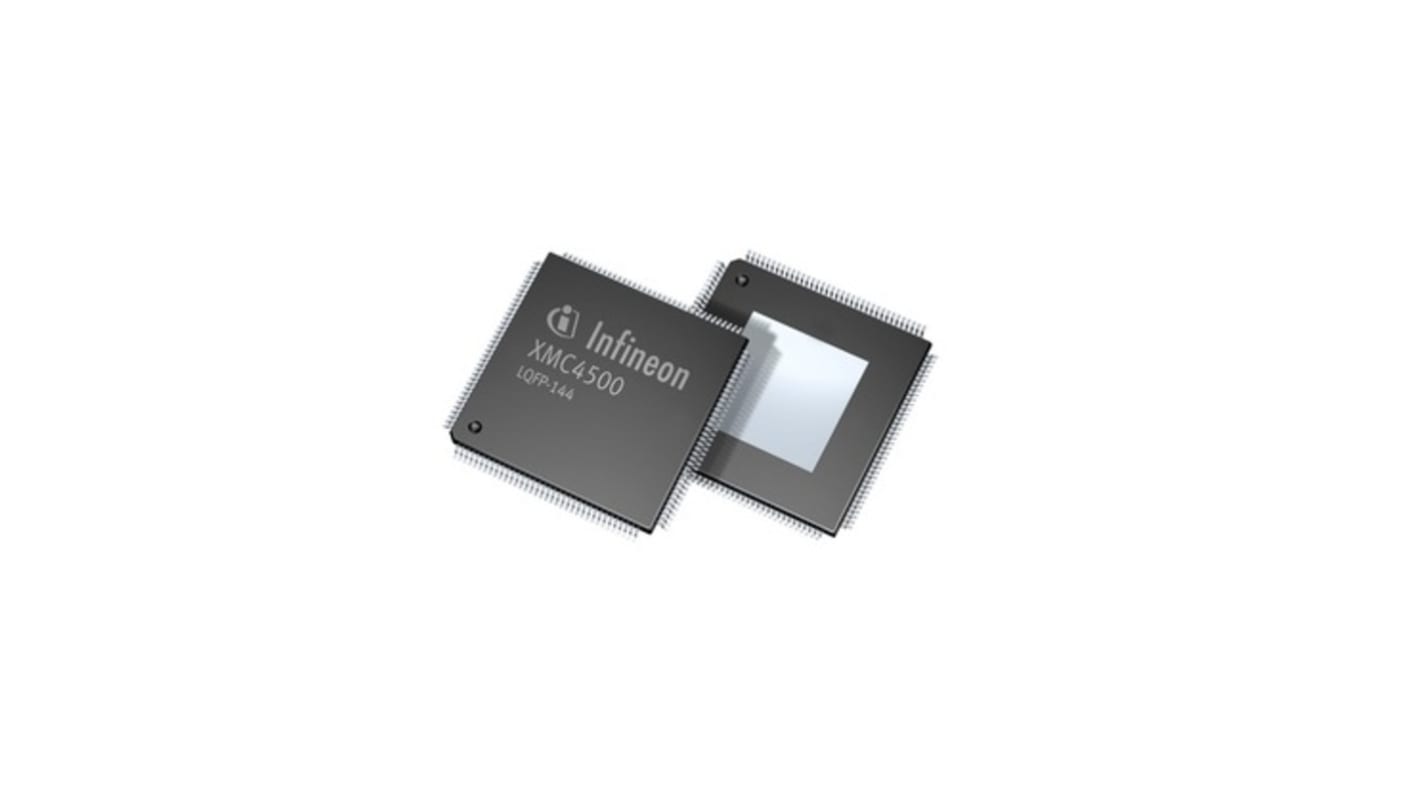 Infineon XMC4500E144F1024ACXQSA1 ARM Cortex M4 Microcontroller, XMC4000, 144-Pin LFBGA