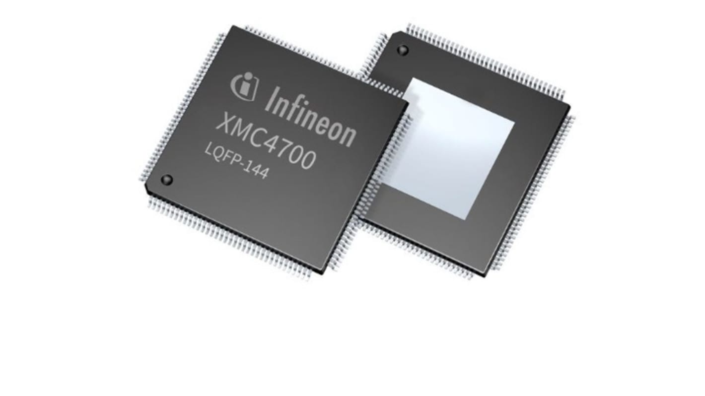 Mikrokontroler Infineon XMC4000 LQFP 144-pinowy Montaż powierzchniowy ARM Cortex M4