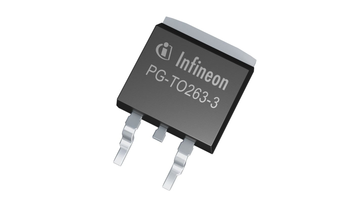 MOSFET Infineon IPB80P04P4L04ATMA2, VDSS 40 V, ID 80 A, PG-TO263-3-2