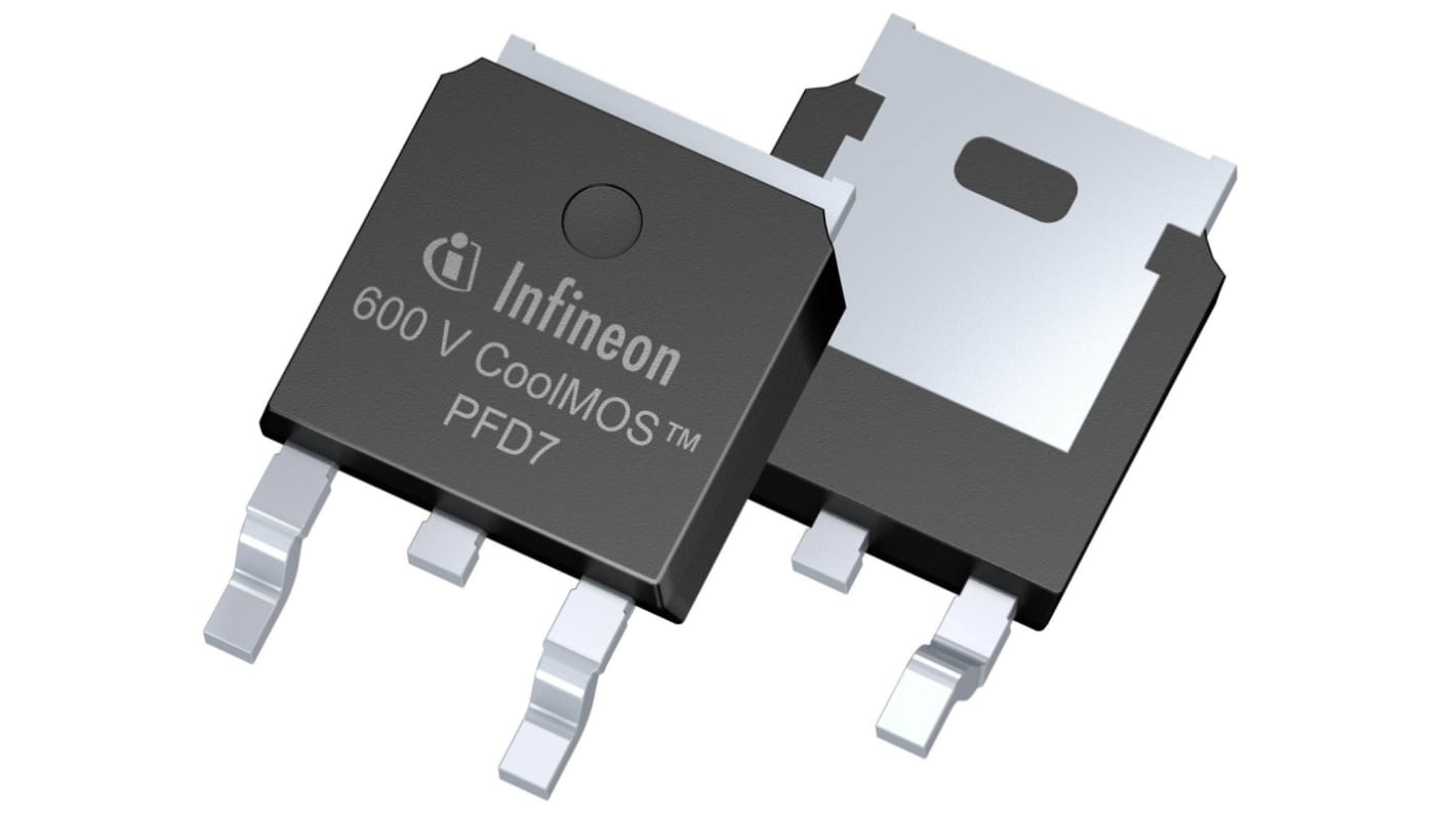 Infineon MOSFET650 V 42 A 表面実装 パッケージPG-TO252