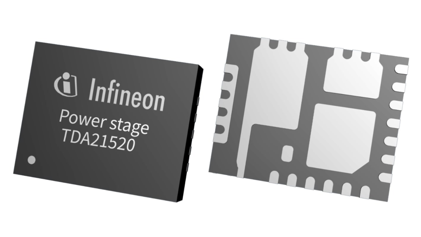 Infineon TDA21520AUMA1, 20 A, 4.25V 25-Pin, PQFN