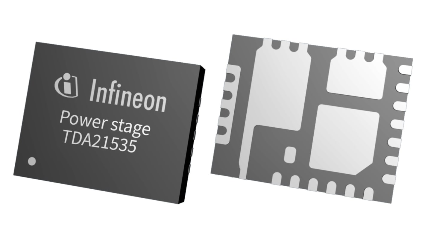 Infineon TDA21535AUMA1, 35 A, 4.25 → 5.5V 25-Pin, PG-IQFN-25