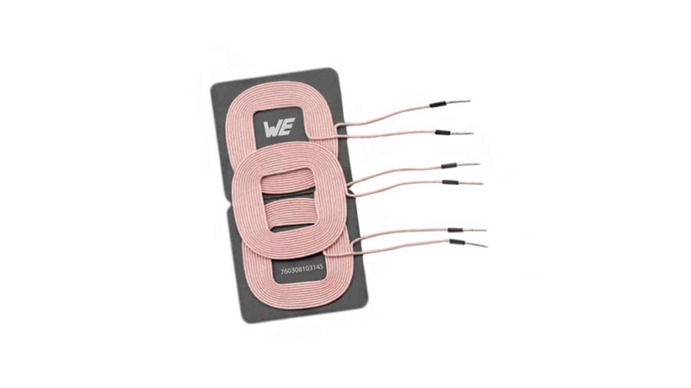 Bobina per la ricarica wireless Trasmettitore Wurth Elektronik, 11,3 μH, 8.5A