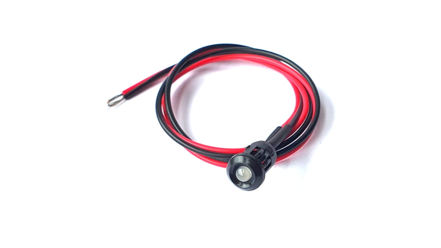 CML Innovative Technologies TA30XXXX Series Green, Red Panel Mount Indicator, 2.1/3.0V dc, 6mm Mounting Hole Size, Lead