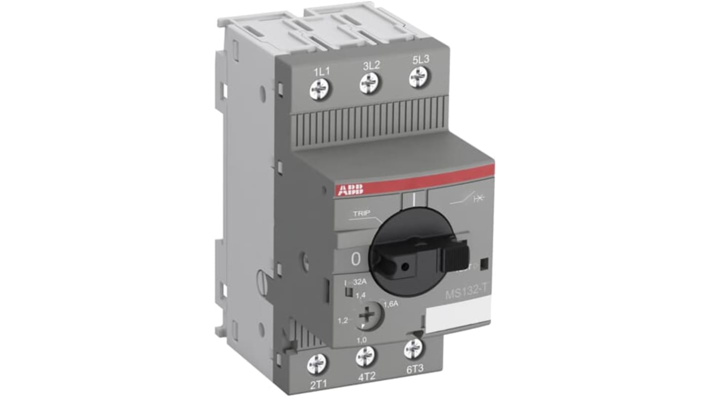 ABB MS/MO132 Motorschutzschalter, 4 A 690 V ac