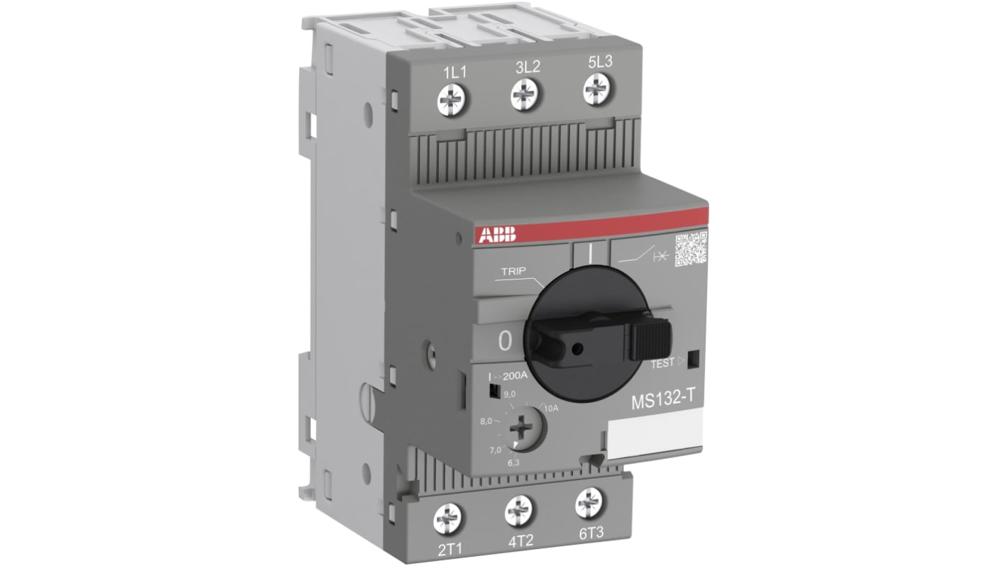 ABB 6.3 MS/MO132 MCB Mini Circuit Breaker, 690 V