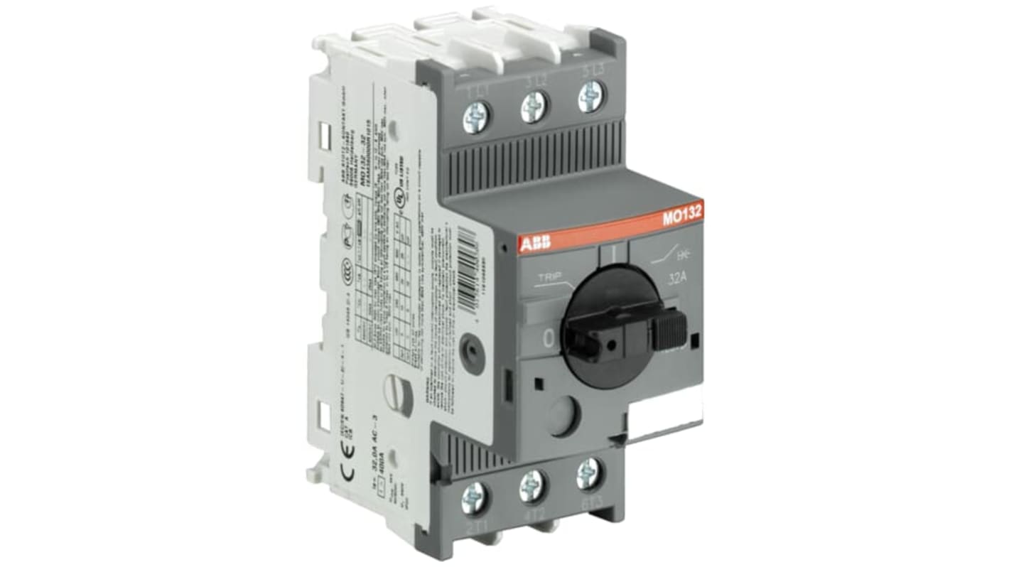 ABB Motor Starter, Manual, 7.5 kW, 690 V ac, 3 Phase, IP10, IP20