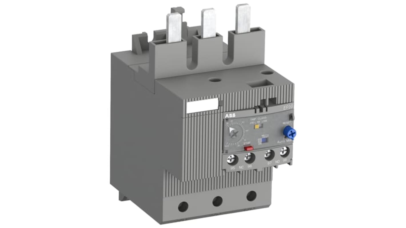 ABB Electronic Overload Relay NO/NC, 20 → 56 A Contact Rating, 3, EF65/EF96