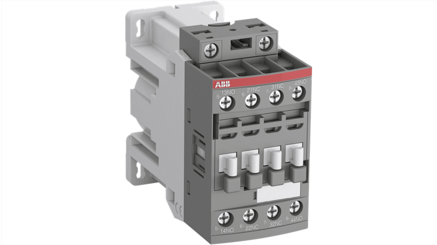 1SBH136001R3022 ABB AF1 Contactor Relay, 4 A, 2NO/2NC RS