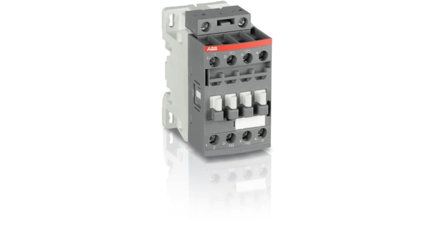 Contattore Controllo motori ABB, serie 1SBL1, 4 poli, 2 NC, 2 NA, 5,5 kW, bobina 100 a 250 V c.a.