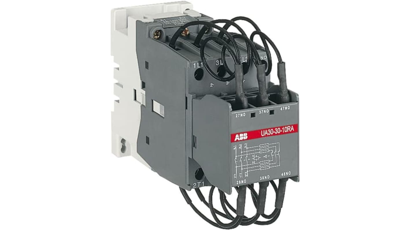 ABB UA 1SBL2 Leistungsschütz 230 → 240 V-Spule, 3 -polig / 4 A 4 Schließer