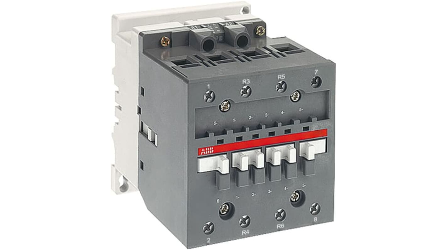 ABB A-3 1SBL33 Contactor, 48 → 130 V Coil, 4-Pole, 2NC/2NO