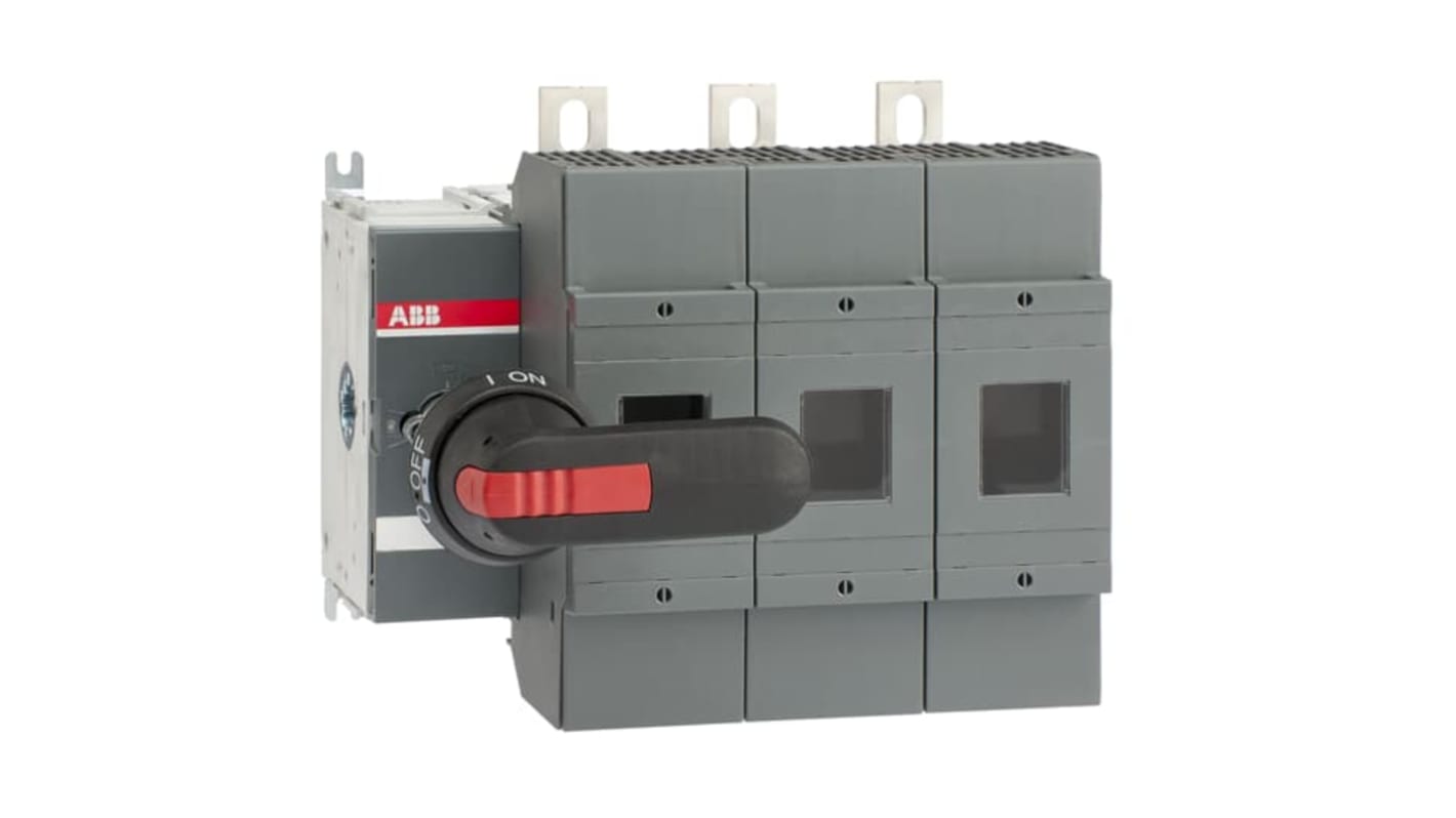 ABB Fuse Switch Disconnector, 3 Pole, 400A Max Current, 400A Fuse Current