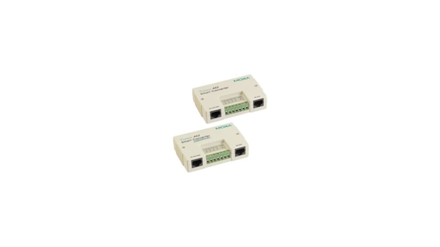 Convertidor de interfaz MOXA A53-DB25F w/ Adapter, Conector A RJ45