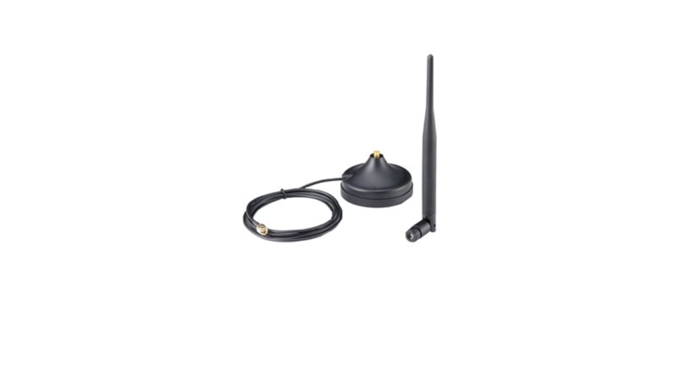 MOXA WiFiアンテナ SMA ホイップ ANT-WSB-AHRM-05-1.5m