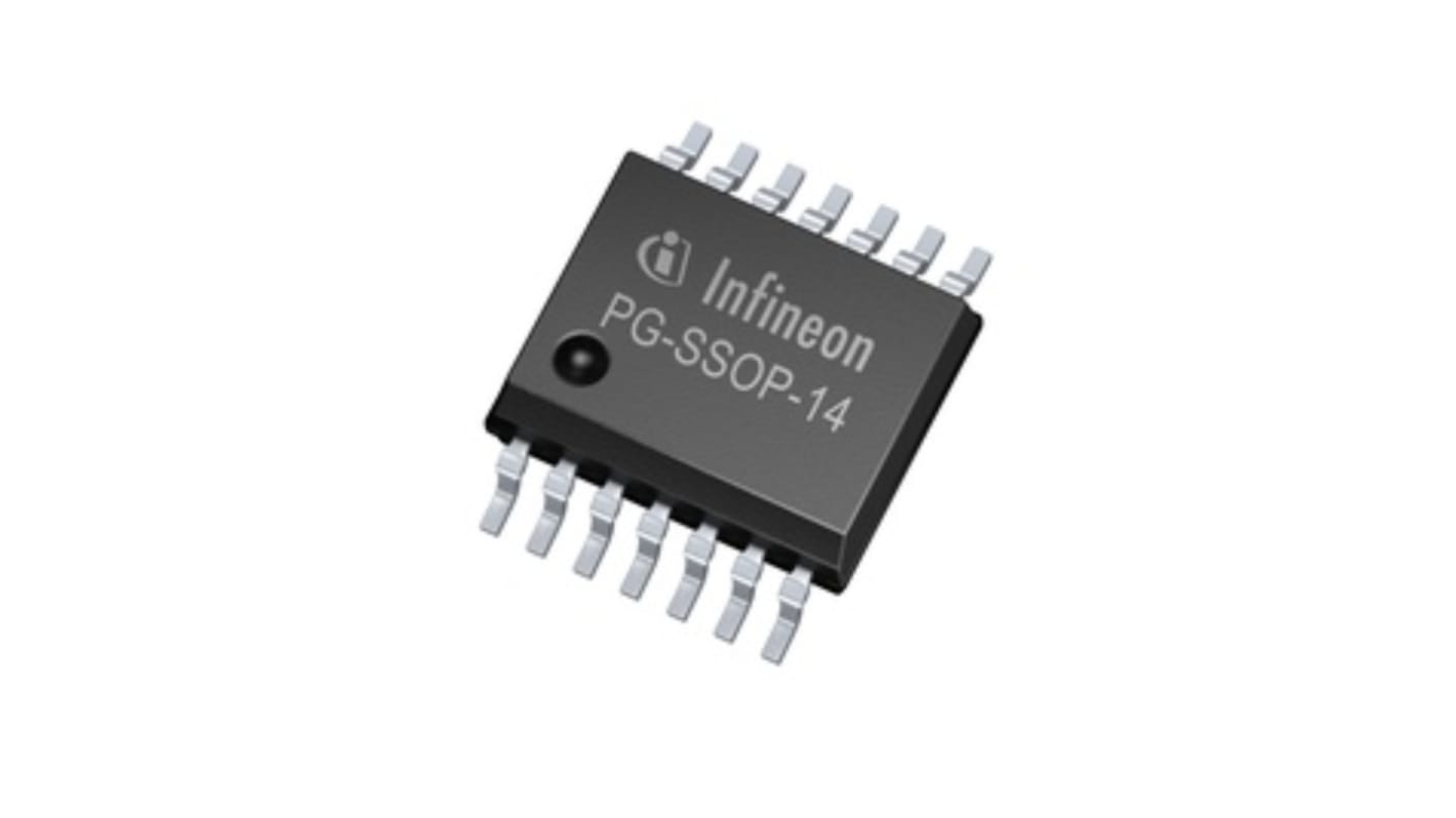 Controlador LED Infineon, IN: 40 V, OUT máx.: / 360mA / 1.5W