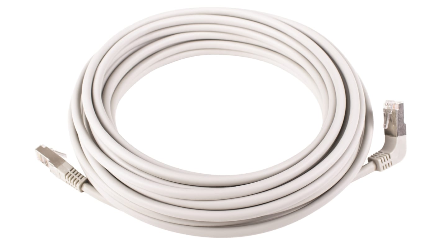 Cable Ethernet Cat6a S/FTP CAE Multimedia Connect de color Gris, long. 1m