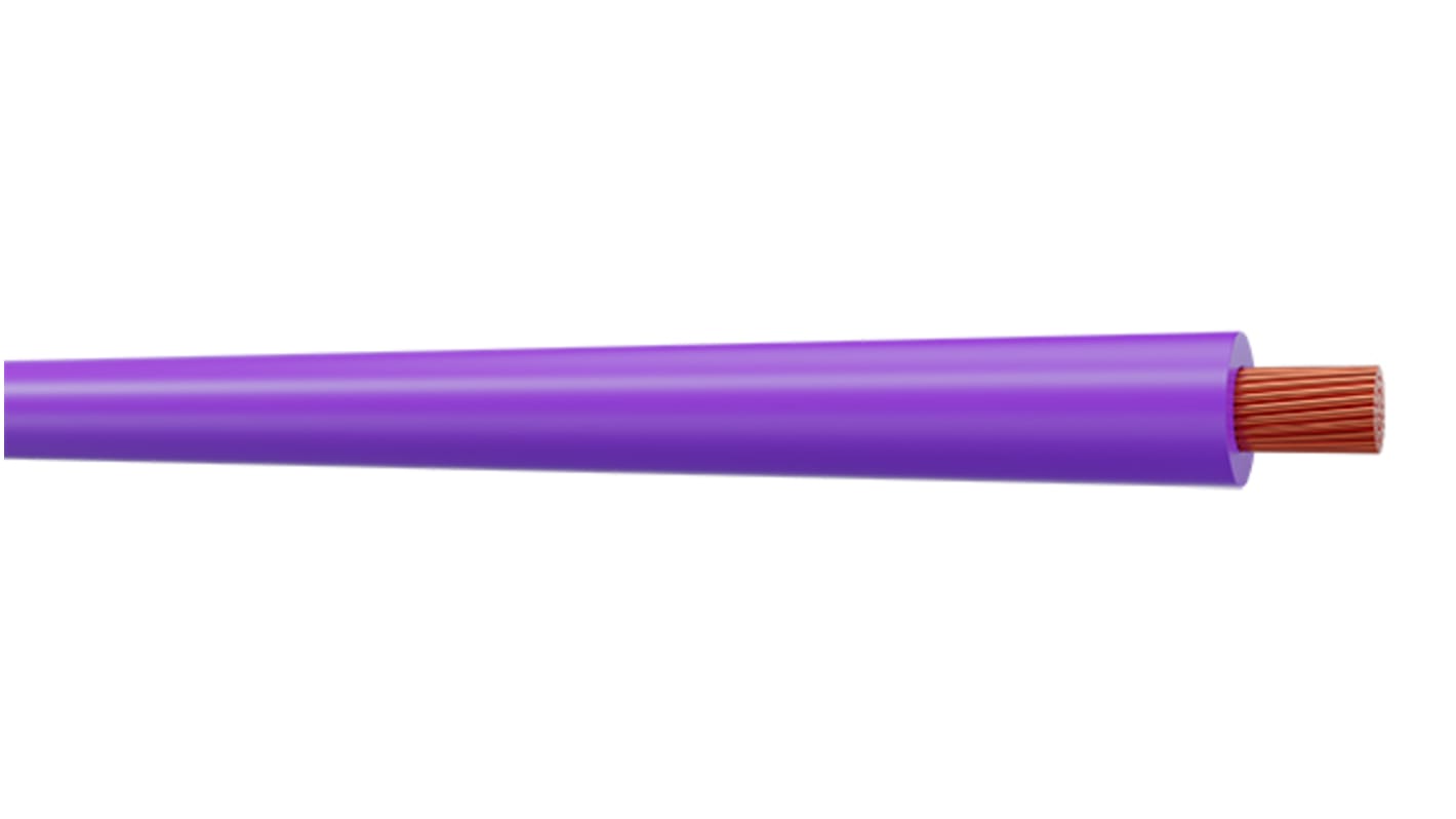 Fils de câblage AXINDUS, MN2XTREM, 0,75 mm², Violet, 19 AWG, 100m