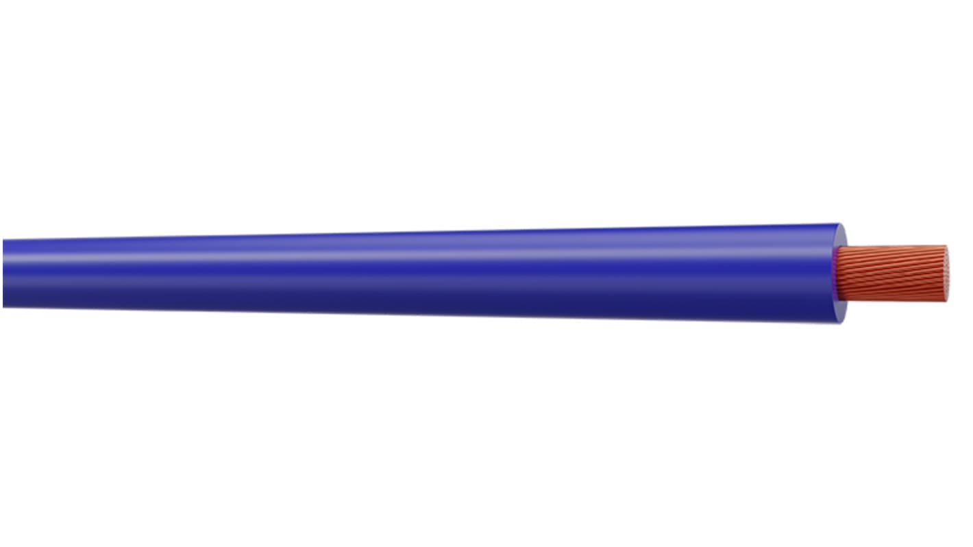 Fils de câblage AXINDUS, MN2XTREM, 4 mm², Bleu Foncé, 6 AWG, 100m