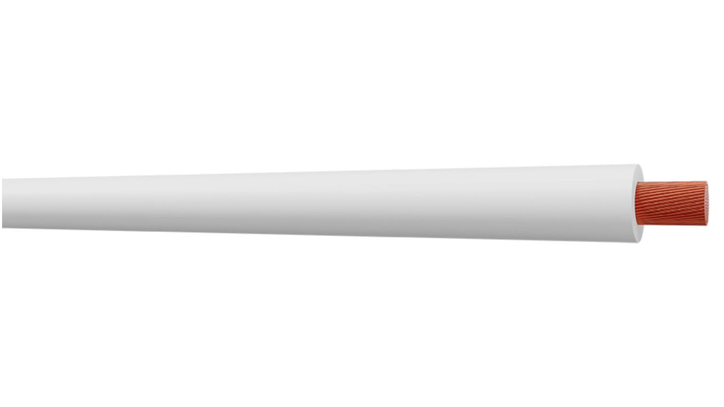 Fils de câblage AXINDUS, MN2XTREM, 4 mm², Blanc, 6 AWG, 100m