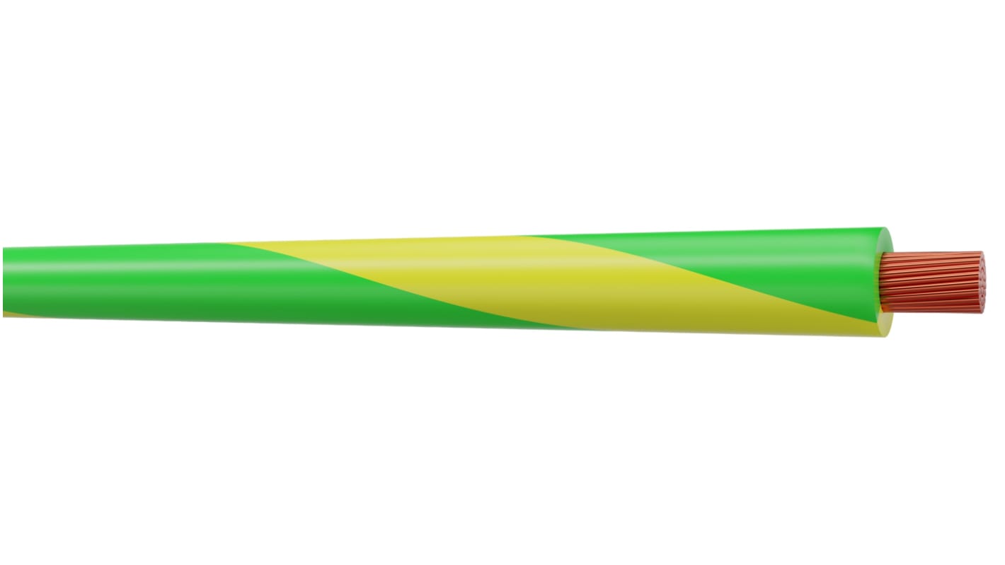 Fils de câblage AXINDUS, MN2XTREM, 4 mm², Vert/Jaune, 6 AWG, 100m