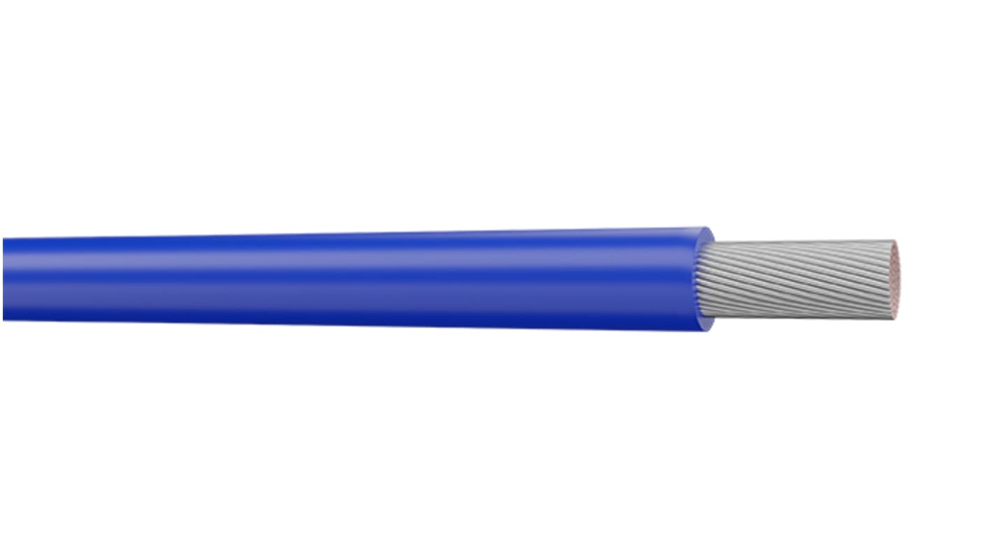 Zapojovací vodič plocha průřezu 1,2 mm2, Modrá 305m 18 AWG AXINDUS