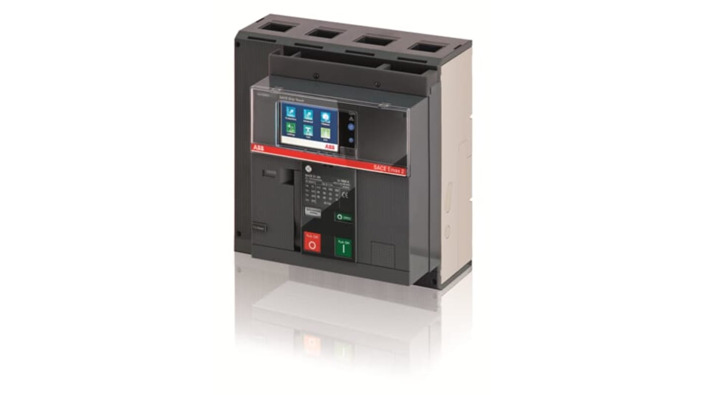 ABB Emax2 Electronic Circuit Breaker 630A Ekip Touch LSI, 4 channels