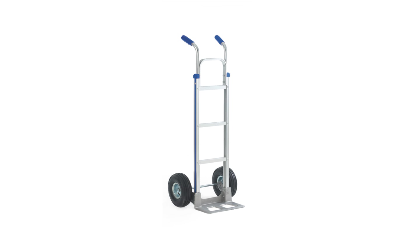 RS PRO No Aluminium Sack Truck, 200kg Load, 355 x 225mm Load Plate