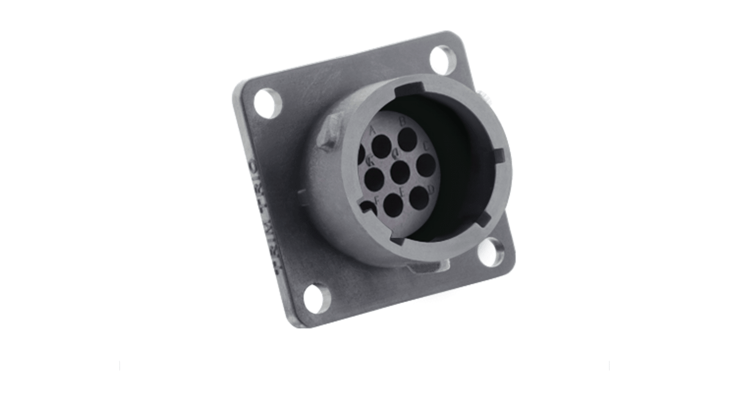 UTSX01210P | Souriau Circular Connector, 10 Contacts, Cable Mount ...
