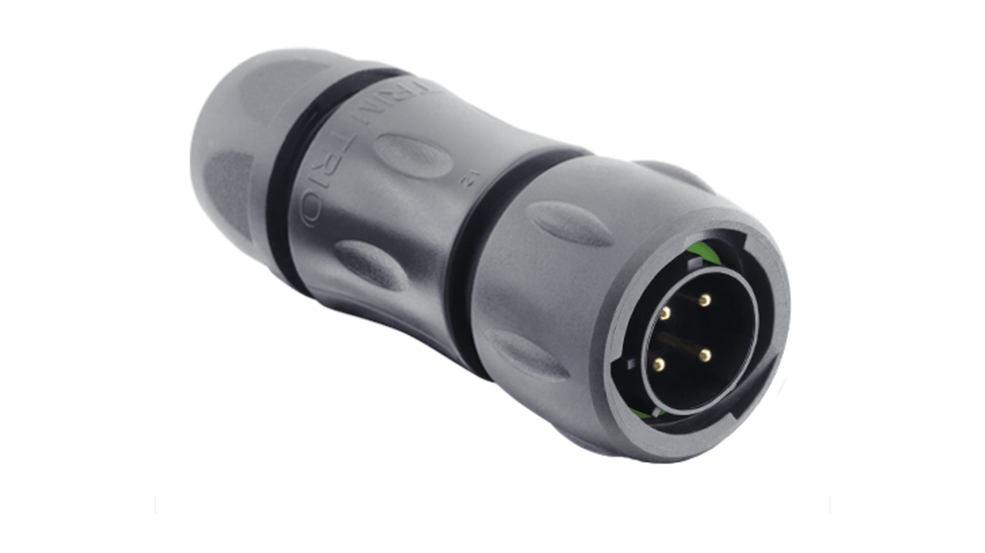 UTSX6JC12E4P Souriau Circular Connector, 4 Contacts, Cable Mount