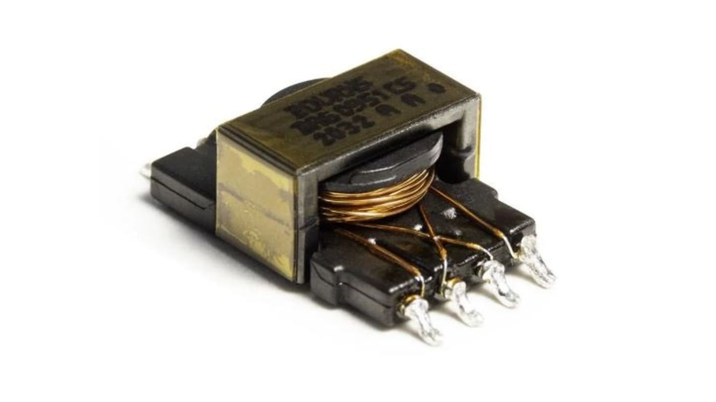 Bourns Surface Mount Flyback Transformer 1:0.77 Turns Ratio, 25μH Prim. Inductance