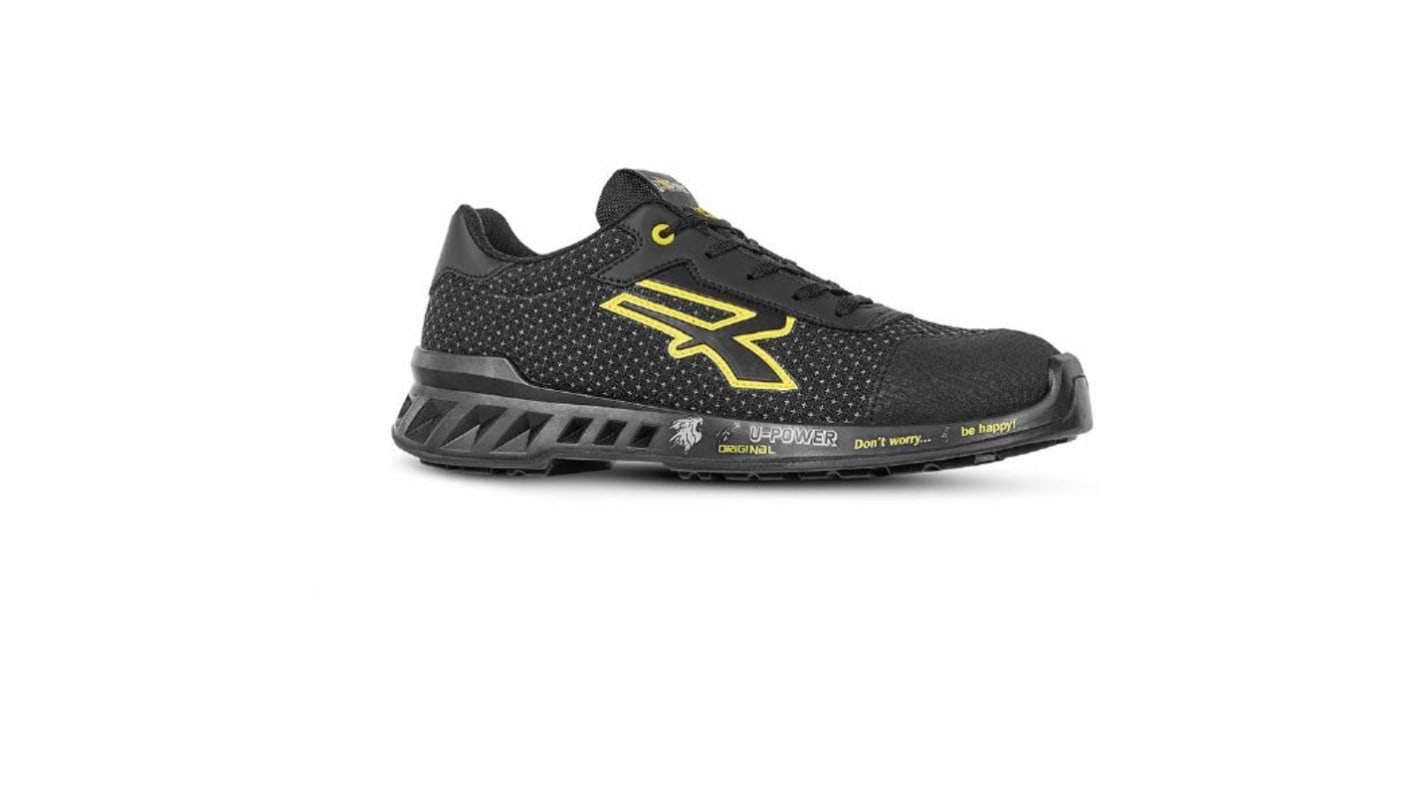 Scarpe sportive antinfortunistiche UPower MATT, , Unisex tg. 39, col. Nero, con puntale di sicurezza