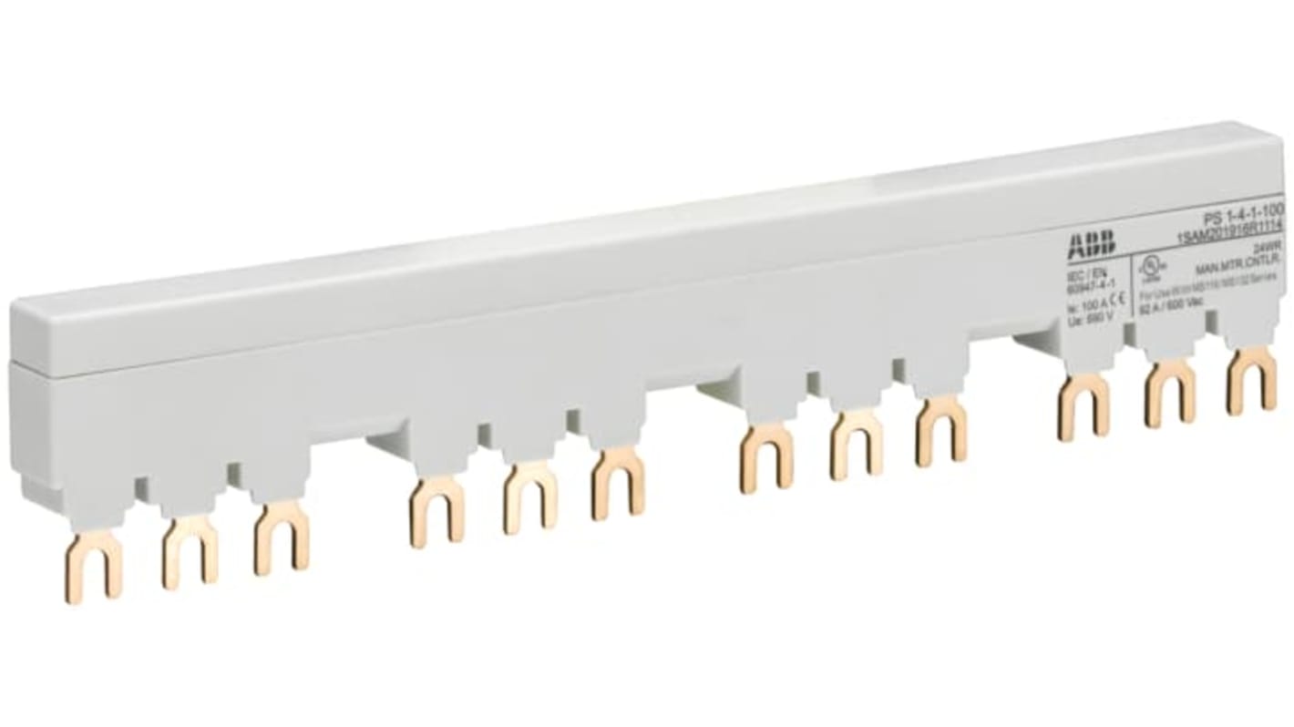 1SAM201916R1114 | ABB Accessories MS116/MS132 3 Phase Busbar, 690V ac | RS