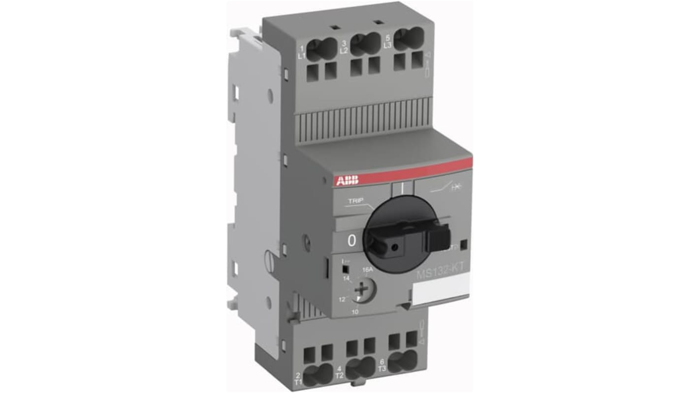 ABB 160 mA MS/MO132 Motor Protection Circuit Breaker, 690 V ac