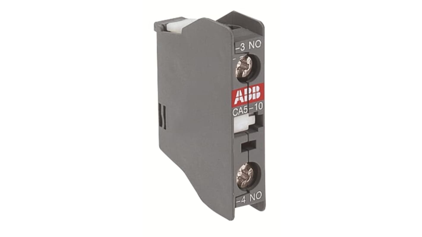 1SBN010011R1010 | ABB Auxiliary Contact Block, 1 Contact, 1NO, Front ...