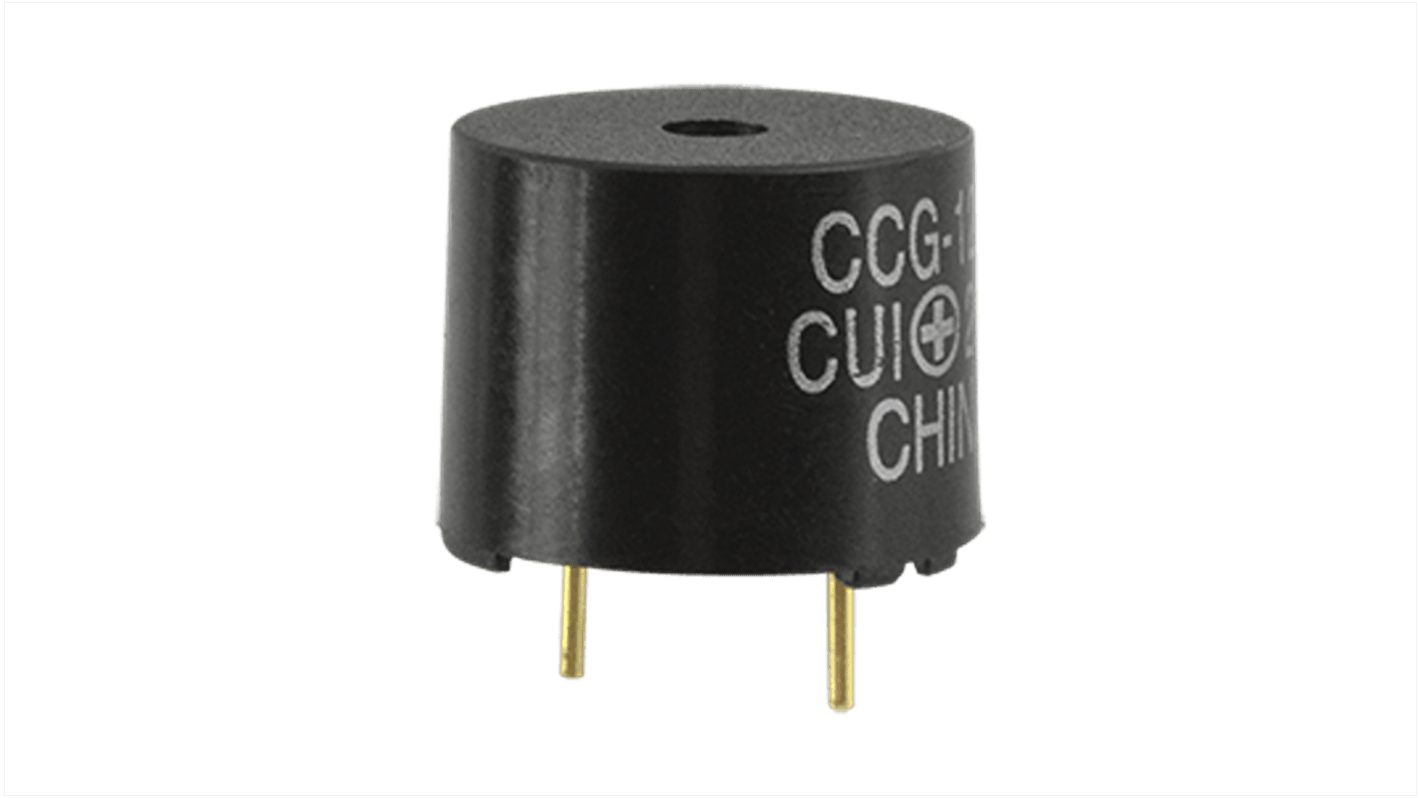 CCG-1206 | CUI Devices 85dB Through Hole External Magnetic Buzzer, 4V ...