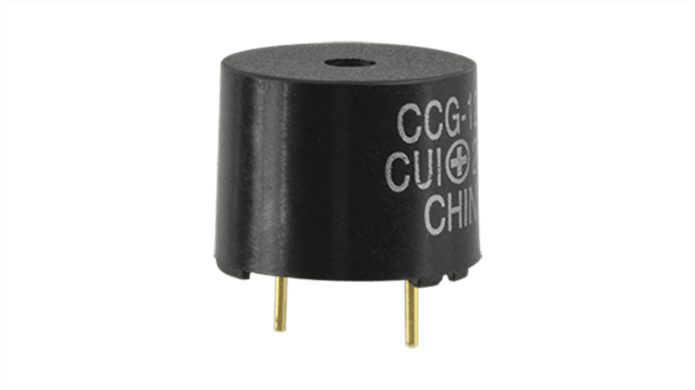 CUI Devices 85dB Through Hole External Magnetic Buzzer, 4V Min, 8V Max