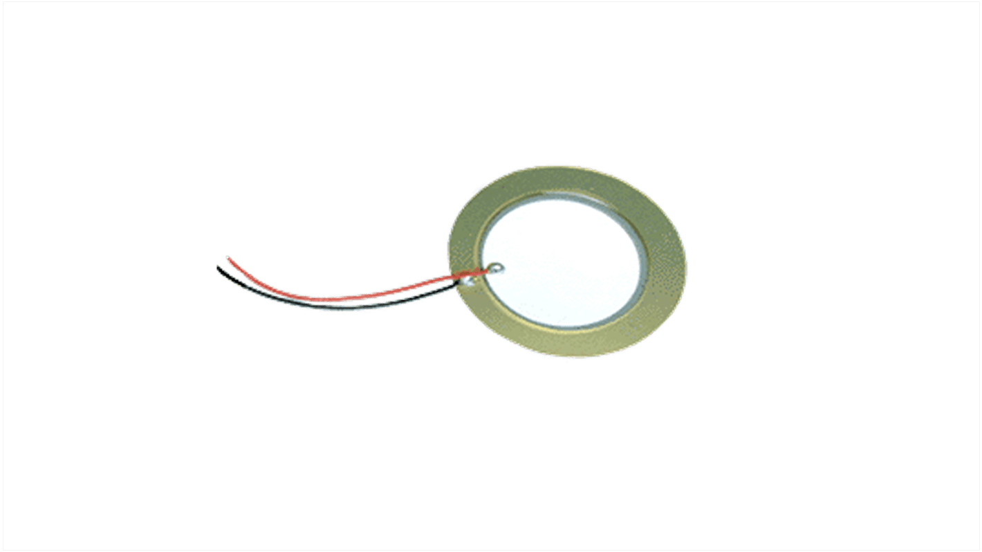 CUI Devices Magnetischer Buzzer, Drahtanschlüsse, 20V dc→30V dc, Extern