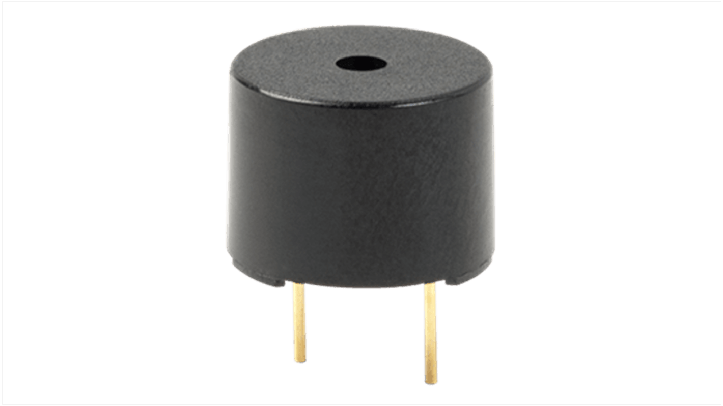 CUI Devices Magnetischer Buzzer, 85dB, Durchsteckmontage, 3V→5V, Extern