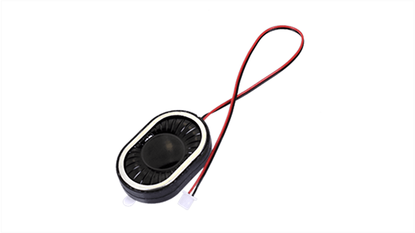 Haut-parleur miniature RS PRO 15 (Dia.) x 7.5mm 15mm 8O 0.3W ( Prix pour 1